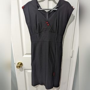 Stop staring retro wiggle dress